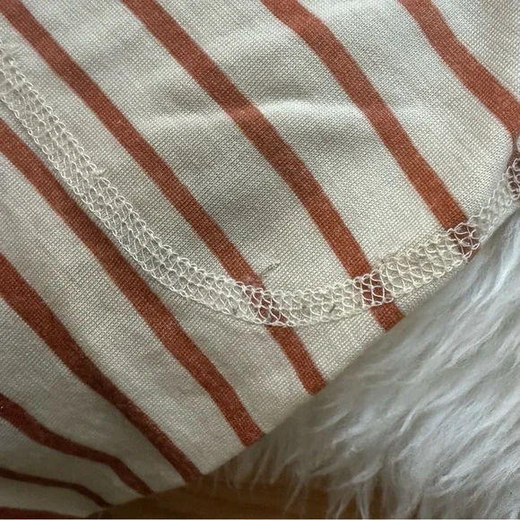 Chasing Windmills Wool Thermals in Cream and Sedona Stripe - Picture 11 of 12